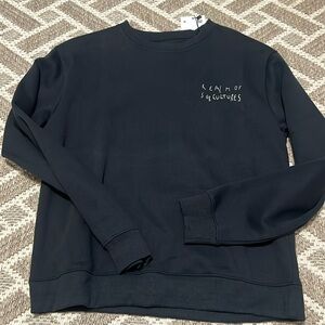 Denim and Flower Relaxed Fit Mens Small Realm of Subculture Crewneck Sweatshirt